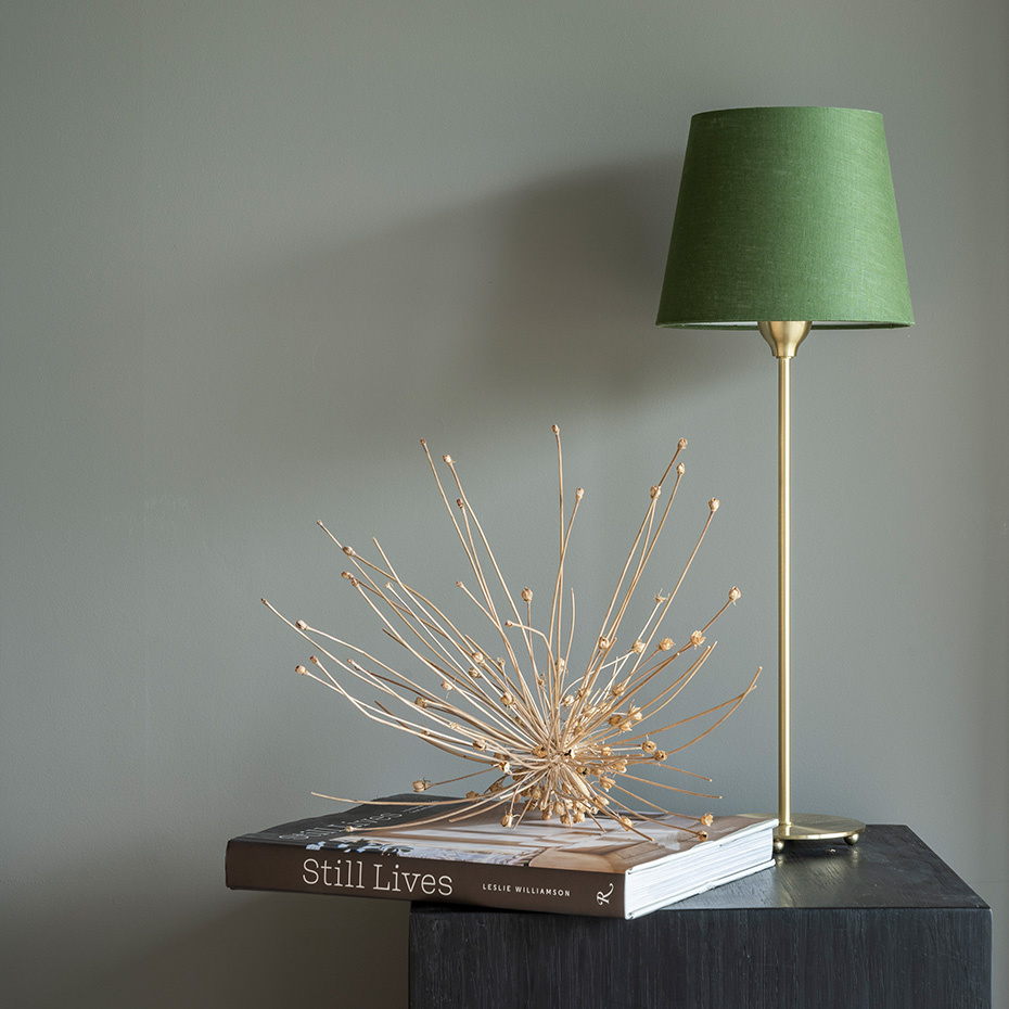 Basic Straight 20 Lampskärm Moss Green