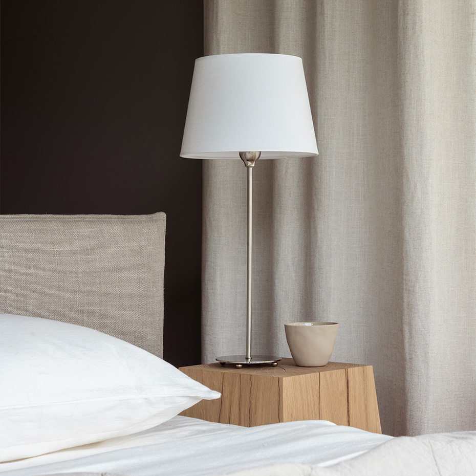 Basic Straight 26 Lampskärm Vit