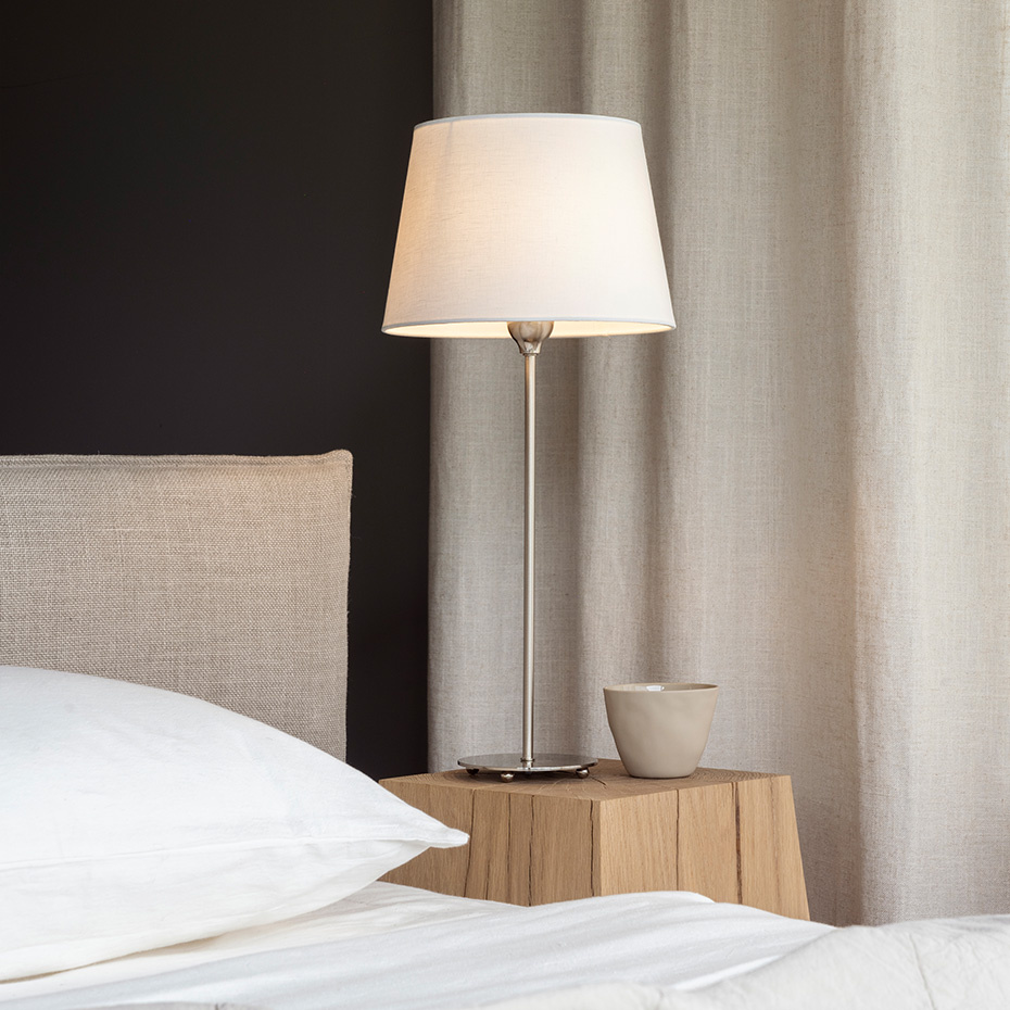 Basic Straight 26 Lampskärm Vit