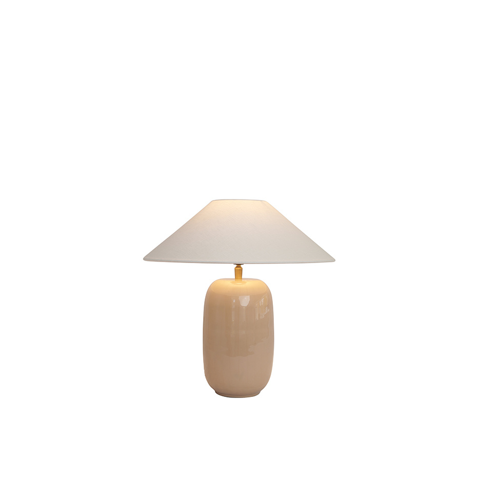 Emily Bordslampa Beige