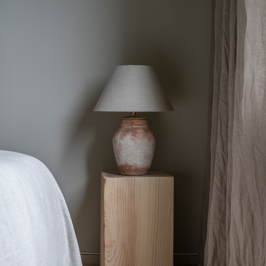 Basic Wide 30 Lampskärm Natur