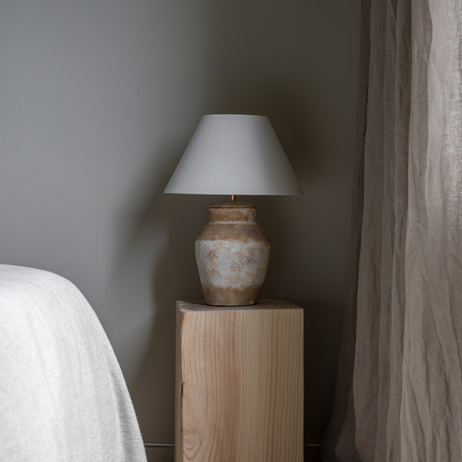 Basic Wide 30 Lampskärm Vit