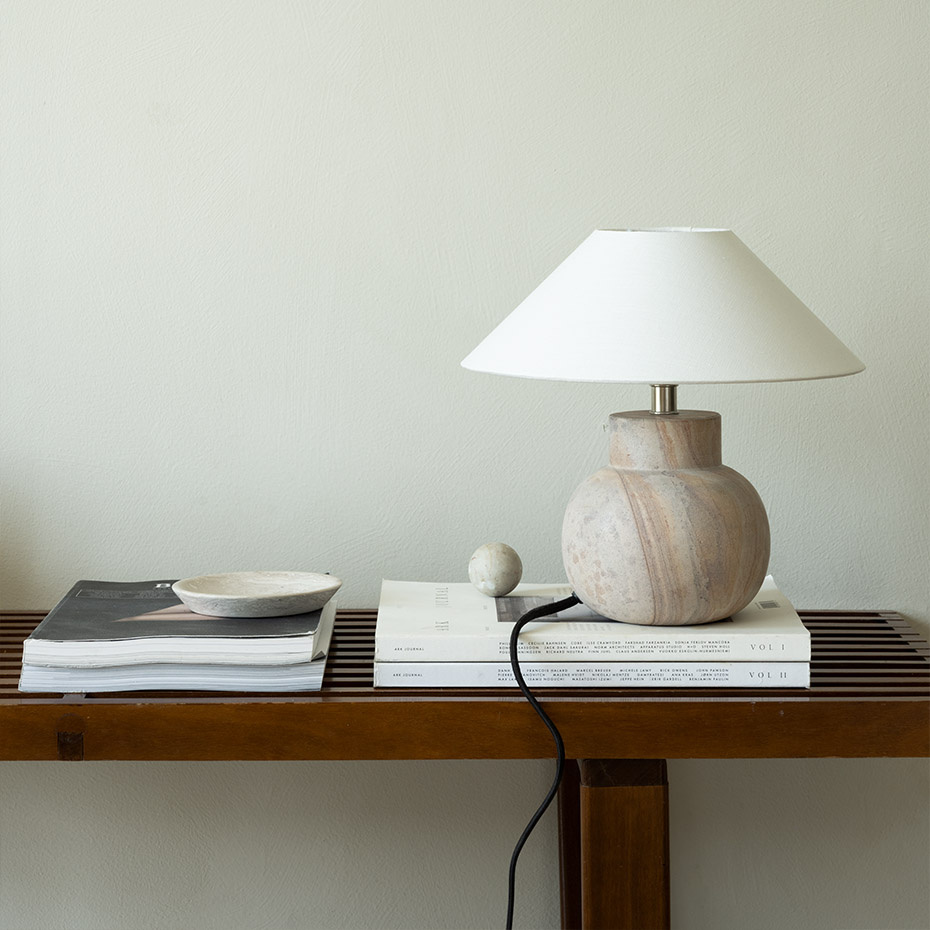 Basic Flat 30 Lampskärm Vit