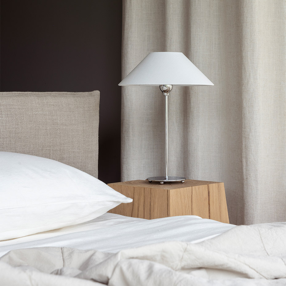 Basic Flat 30 Lampskärm Vit