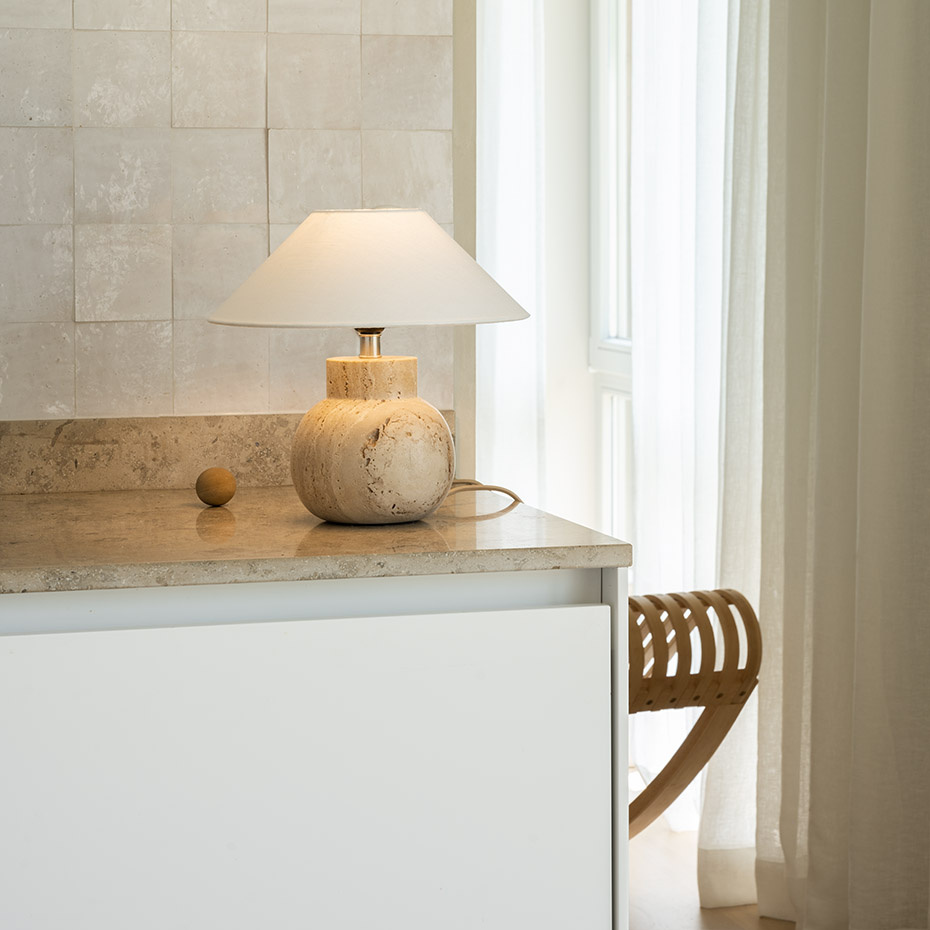 Basic Flat 30 Lampskärm Vit