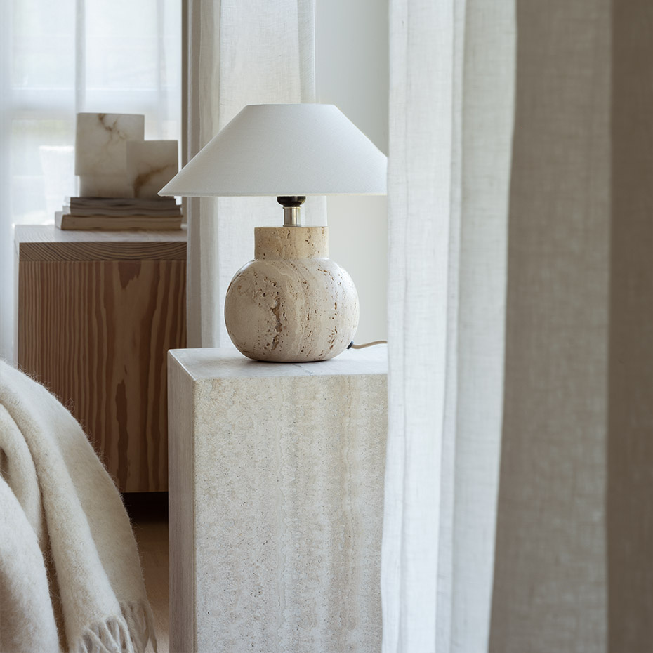 Basic Flat 30 Lampskärm Vit