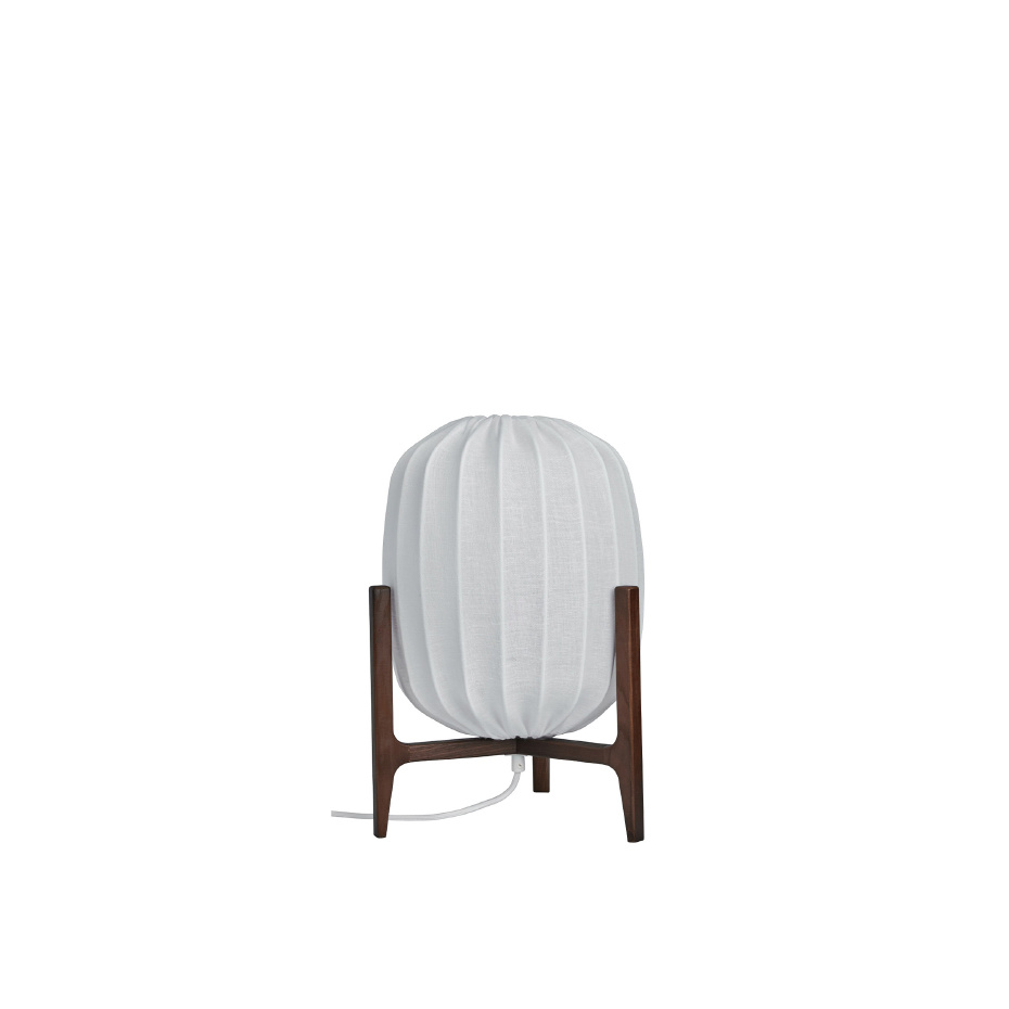 Prisma Bordslampa Mörk Ask/Vit