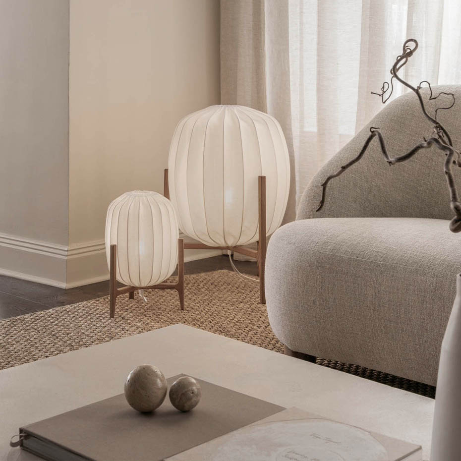 Prisma Bordslampa Ek/Vit