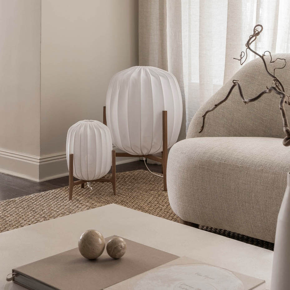 Prisma Bordslampa Ek/Vit