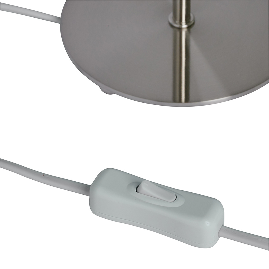 Line 35 Bordslampa Matt Krom