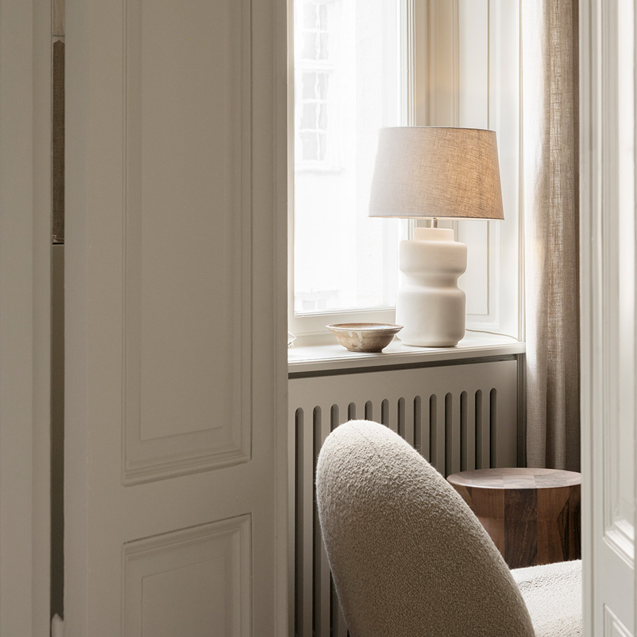 Basic Straight 33 Lampskärm Natur