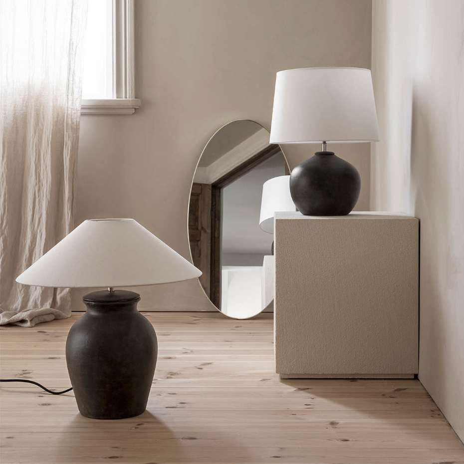 Basic Straight 33 Lampskärm Vit