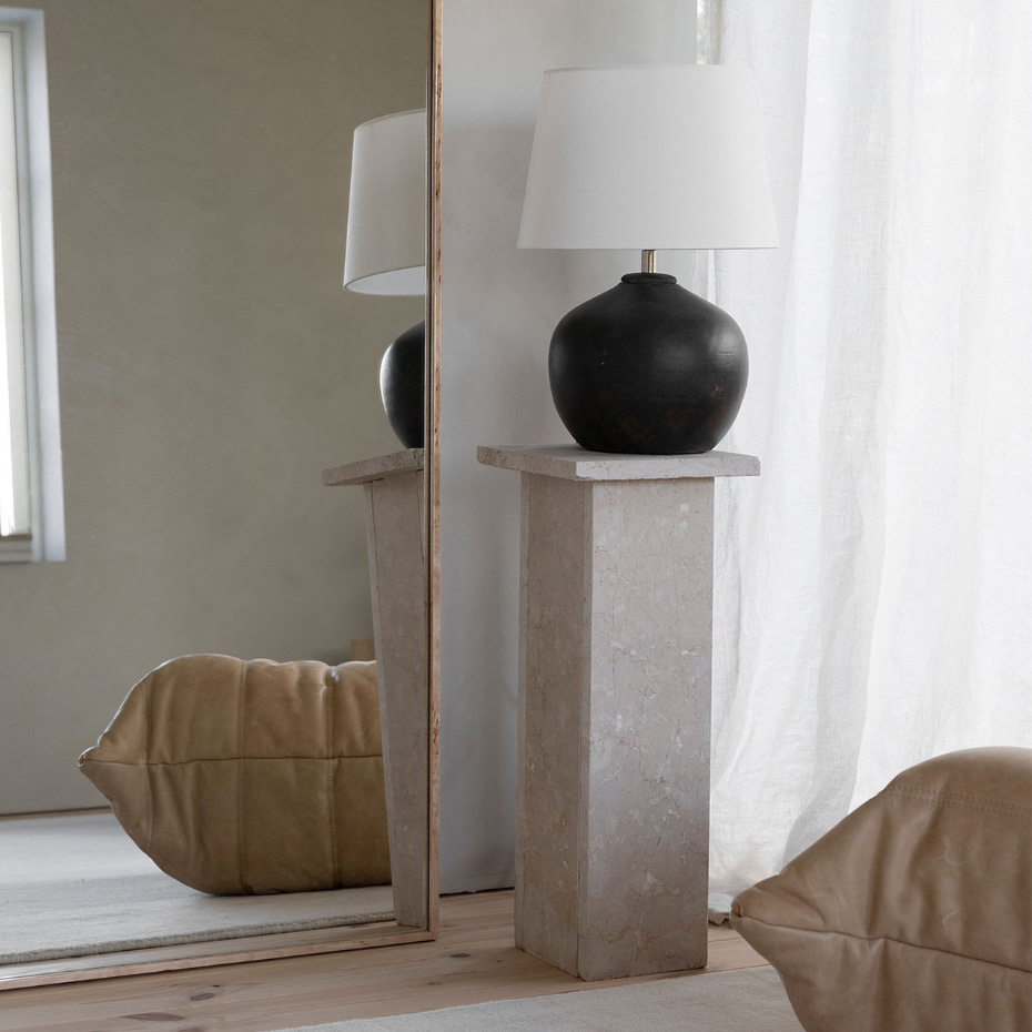 Basic Straight 33 Lampskärm Vit