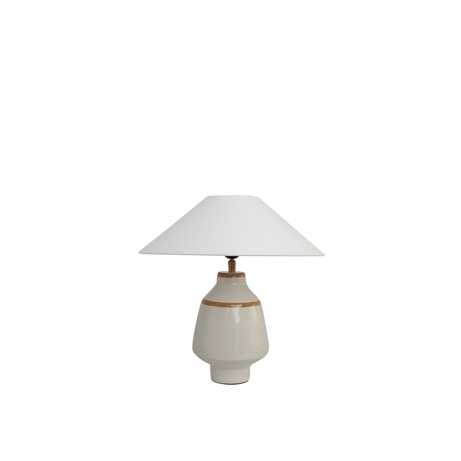 Becky Bordslampa Vit/Senapsgul