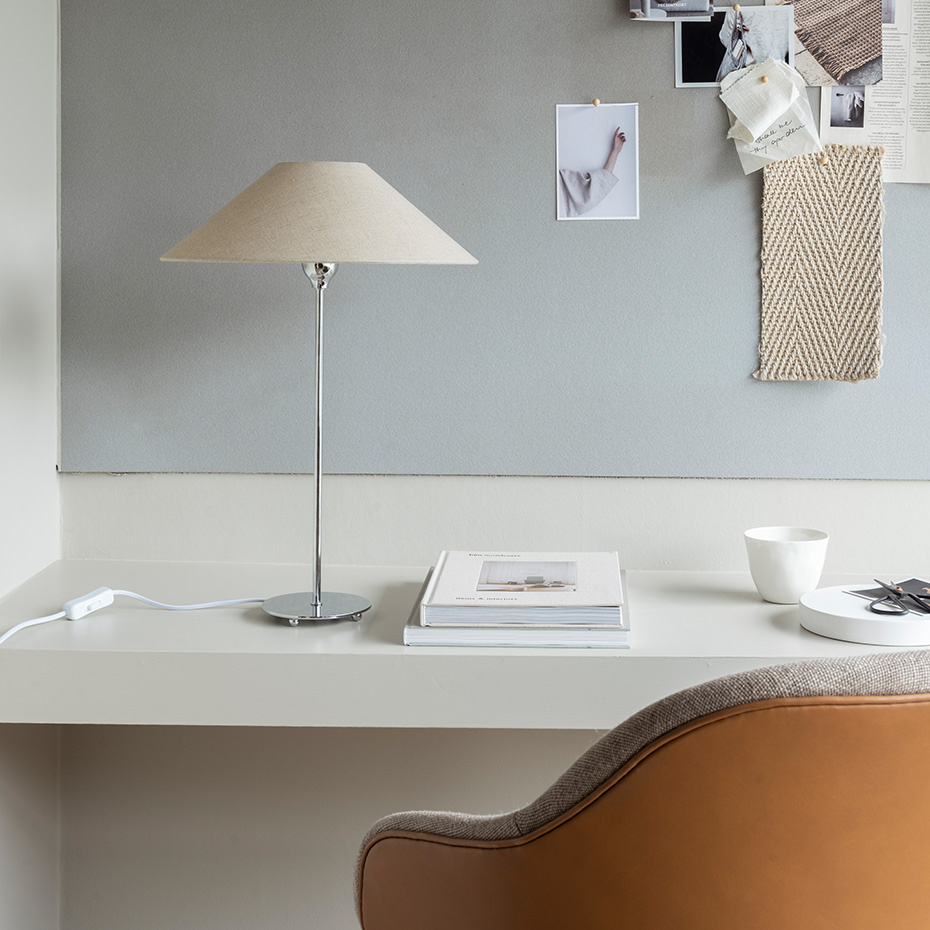 Basic Flat 36 Lampskärm Natur