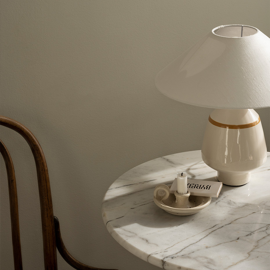 Basic Flat 36 Lampskärm Vit