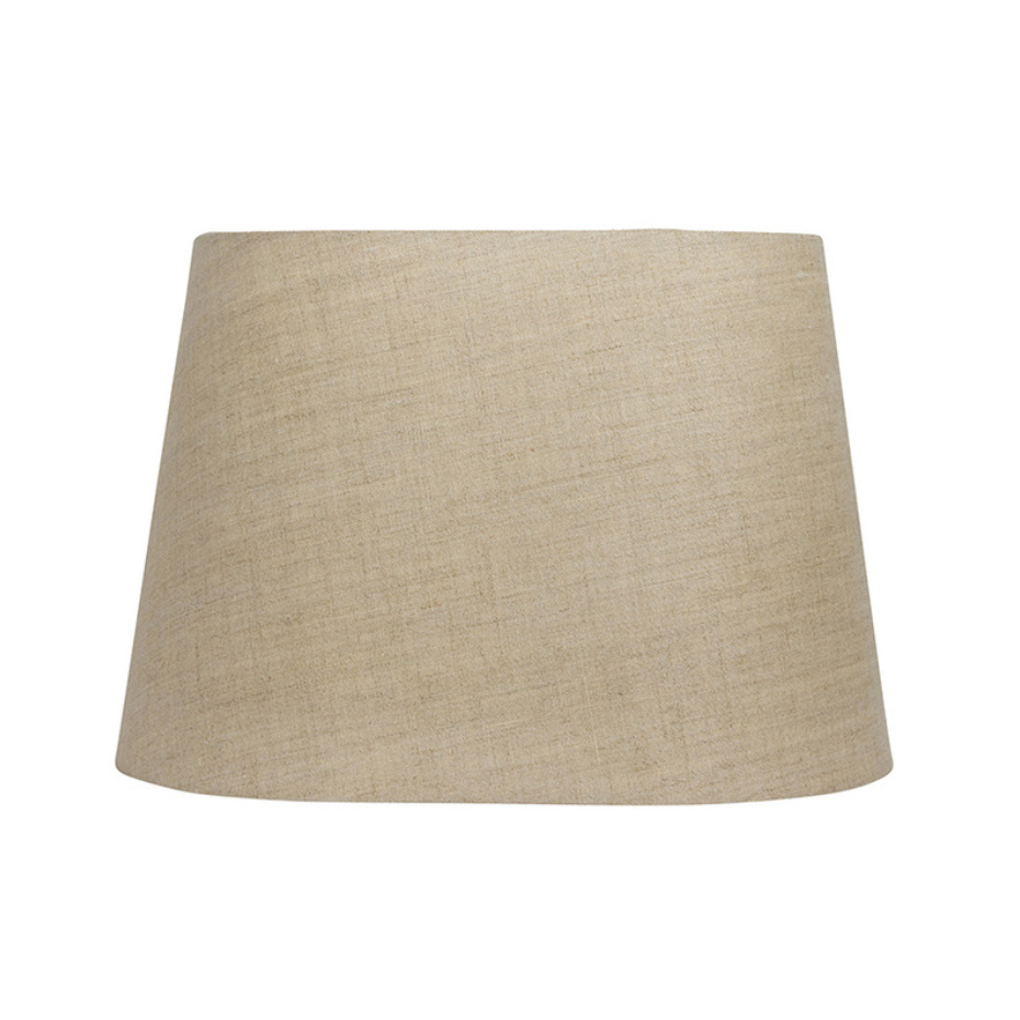 Basic Oval 38 Lampskärm Natur