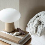 Olivia Bordslampa Ask/Opalglas Olivia Bordslampa Ask/Opalglas