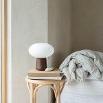 Olivia Bordslampa Mörk Ask/Opalglas Olivia Bordslampa Mörk Ask/Opalglas