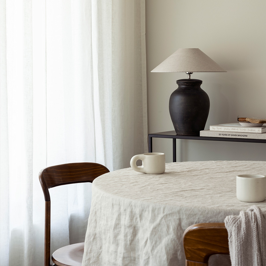 Basic Flat 42 Lampskärm Natur