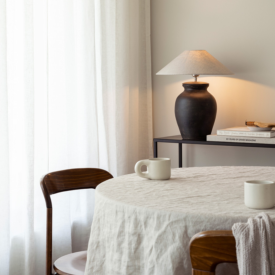 Basic Flat 42 Lampskärm Natur