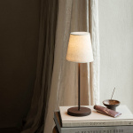 Tyra Portabel Bordslampa Brun/Natur Tyra Portabel Bordslampa Brun/Natur