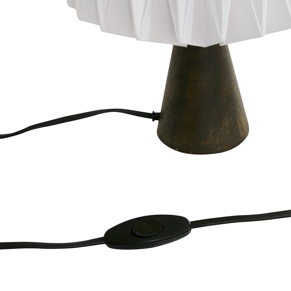 Fia Bordslampa Vit/Svart