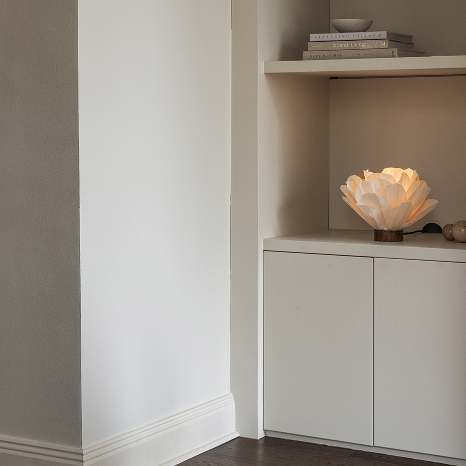 Lisa Bordslampa Vit/Trä