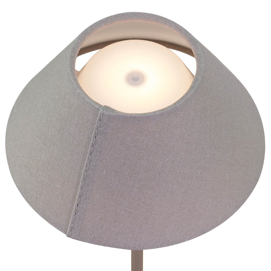 Teya Portabel Bordslampa Warm Grey