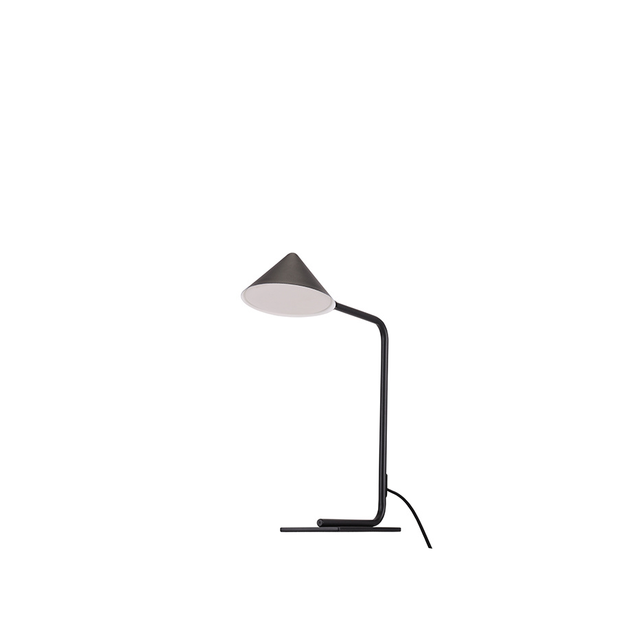 Kuro Bordslampa Mattsvart/Svart Krom