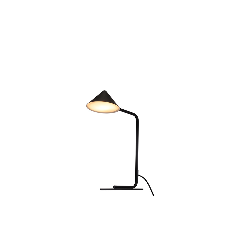 Kuro Bordslampa Mattsvart/Svart Krom