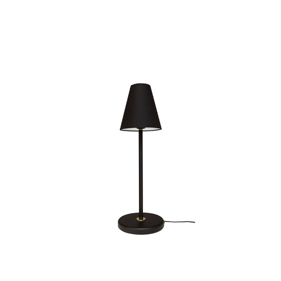 B 832 Haga Bordsfot Svart