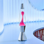 Astro Baby Lavalampa Silver Clear/Pink Astro Baby Lavalampa Silver Clear/Pink