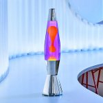 Astro Baby Lavalampa Silver Violet/Orange Astro Baby Lavalampa Silver Violet/Orange