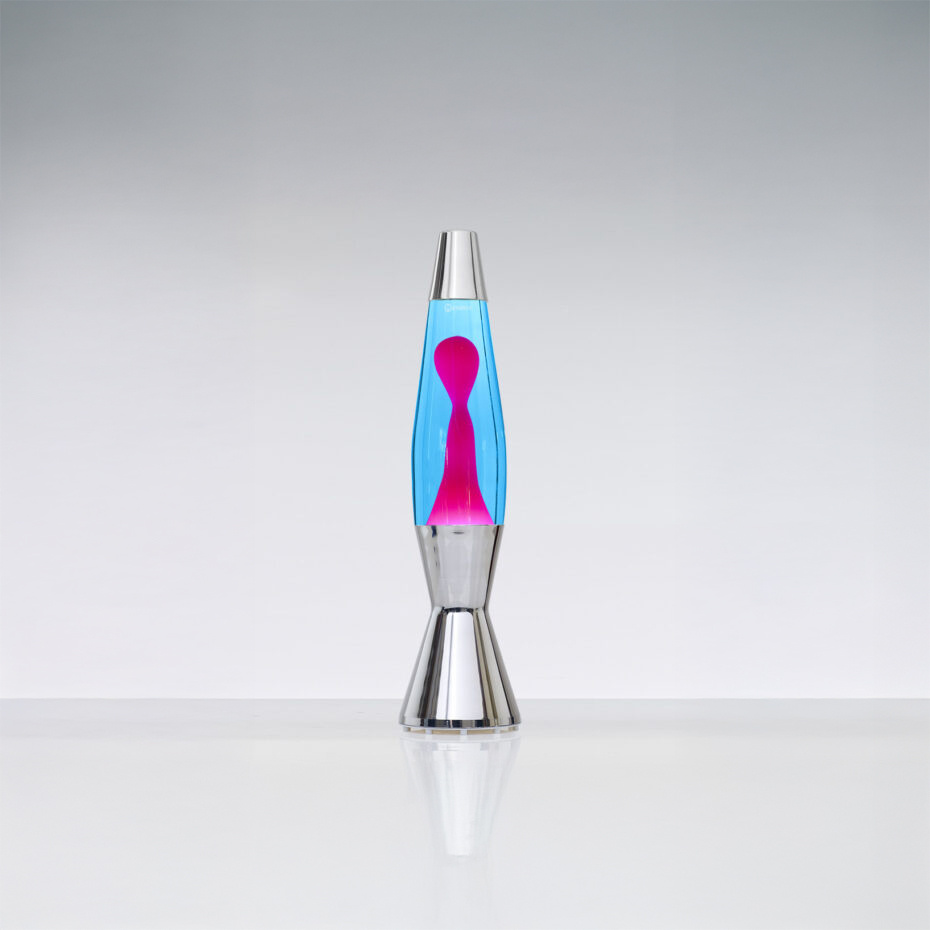 Astro Baby Lavalampa Silver Violet/Orange