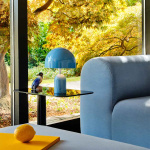 Bell Portable LED Bordslampa Baby Blue Bell Portable LED Bordslampa Baby Blue