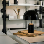 Bell Portable LED Bordslampa Black Bell Portable LED Bordslampa Black