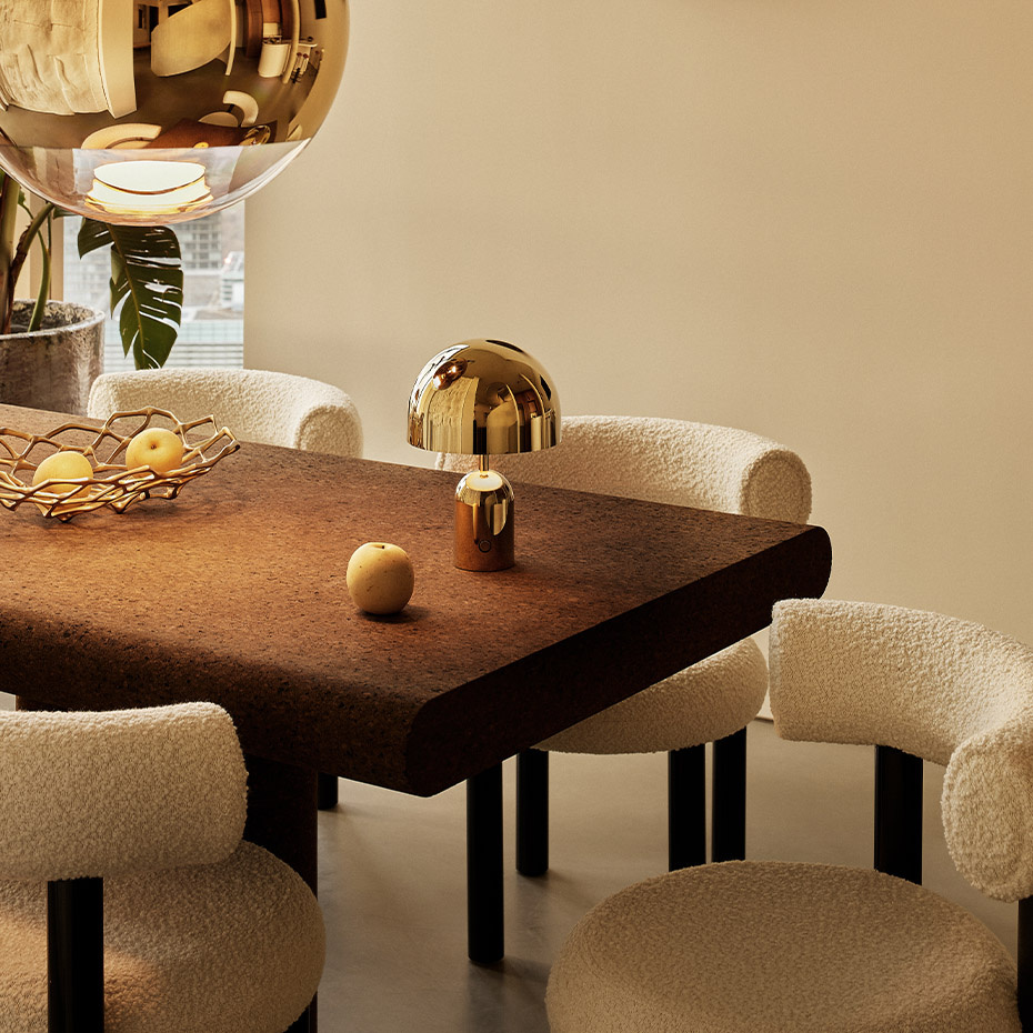 Bell Portable LED Bordslampa Black