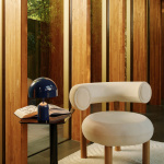 Bell Portable LED Bordslampa Indigo Bell Portable LED Bordslampa Indigo