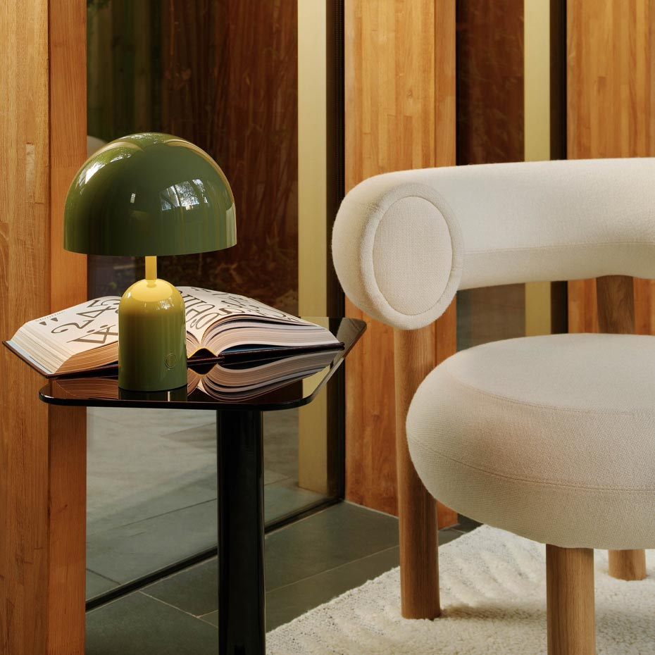 Bell Portable LED Bordslampa Moss