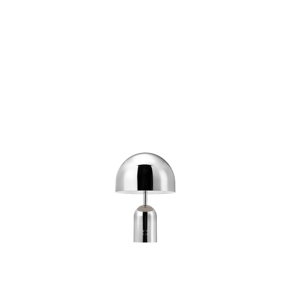 Tom Dixon Bell Portable LED Bordslampa Silver