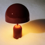 Bell Portable LED V2 Bordslampa Burgundy Bell Portable LED V2 Bordslampa Burgundy