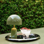 Bell Portable LED V2 Bordslampa Moss Bell Portable LED V2 Bordslampa Moss