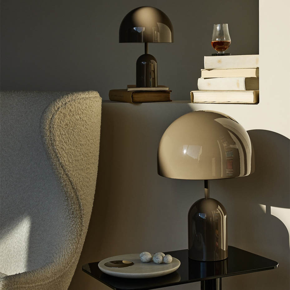 Bell LED Bordslampa Taupe