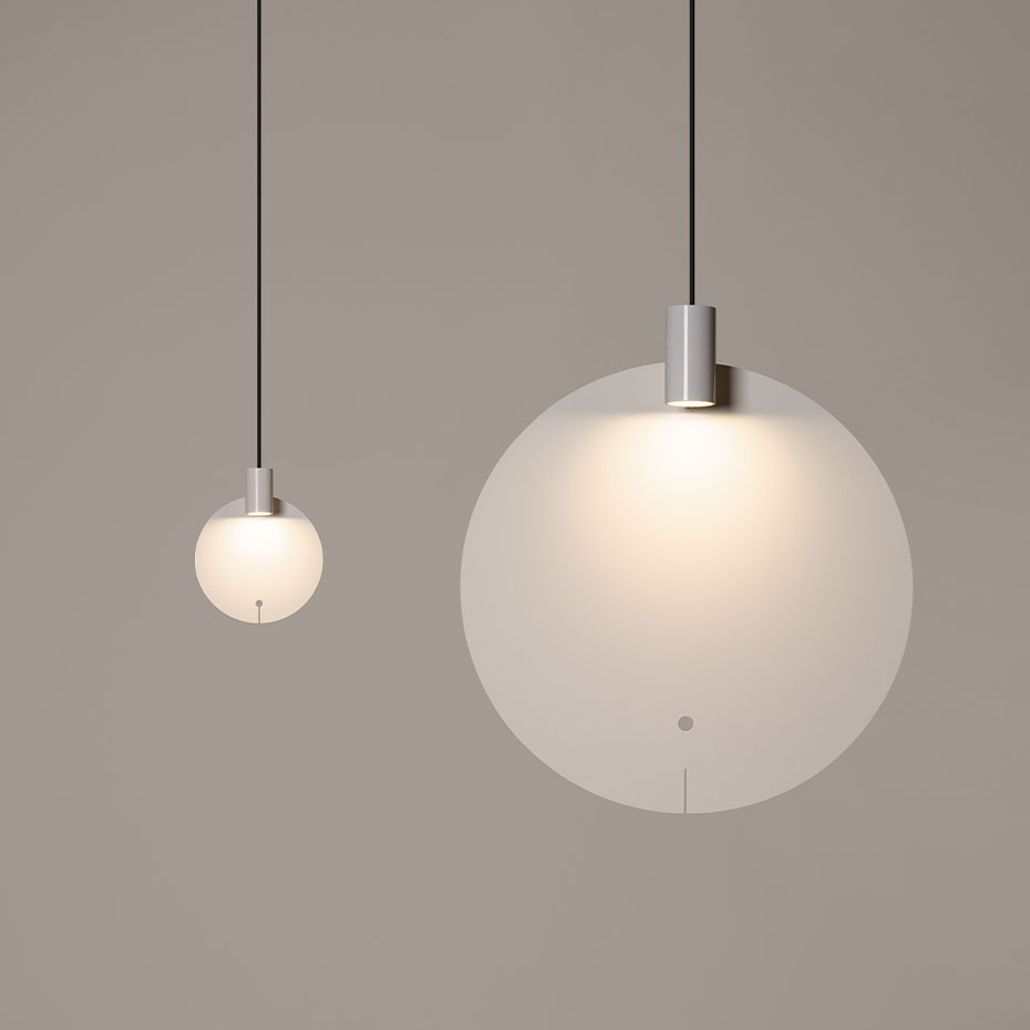 Bijou Pendel Small Glossy White