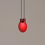 Bijou Pendel Small Glossy Red Bijou Pendel Small Glossy Red