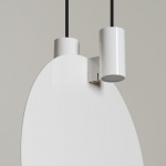 Bijou Pendel Large Glossy White Bijou Pendel Large Glossy White