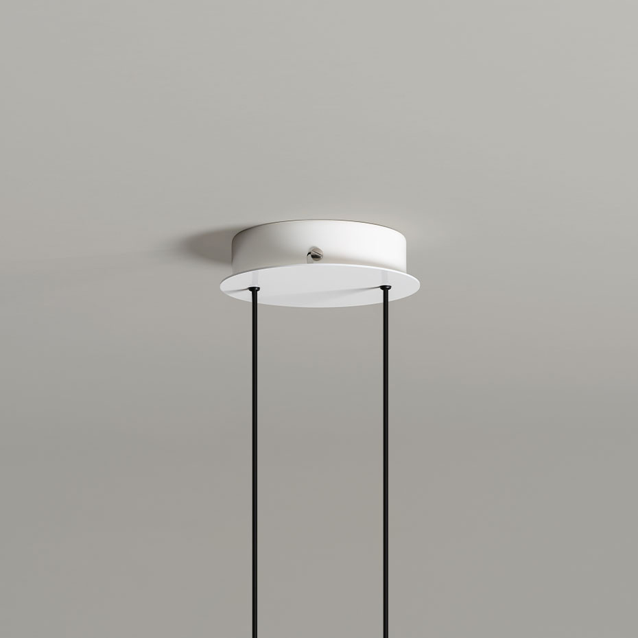 Bijou Pendel Large Glossy White