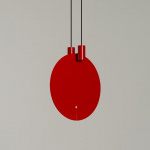 Bijou Pendel Large Glossy Red Bijou Pendel Large Glossy Red