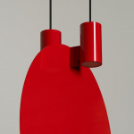 Bijou Pendel Large Glossy Red Bijou Pendel Large Glossy Red